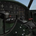 B-17 Flying Fortress in X-Plane 3D Cockpit View