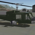 Huey Helicopter on X-Plane