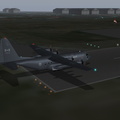 Hercules C-130 at Ysterplaat AFB in X-Plane
