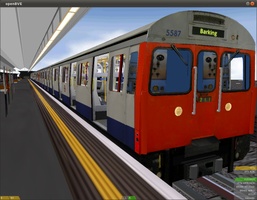 OpenBVE Train Simulator - London Underground Train
