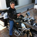 Taking delivery of my new bike at BMW Hamman Motorrad Tygerfalls