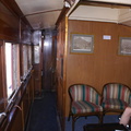 Inside the carriages