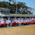 Classic car parade at Killarney Race Track