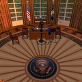 The USA Oval Office in Second Life