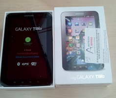 Just opened... my new Samsung Galaxy Tab still in its box