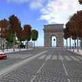 Paris Bourbon Island on Second Life - Arc de Triomphe