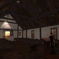 The Mother Road in Second Life - Giving a Sermon in the Church