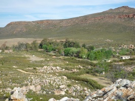 View of camp site from small koppie