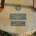 Sundial at KromRivier donated by Wallace and Karen Vosloo June 2002