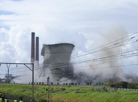 Athlone Cooling Towers Implosion