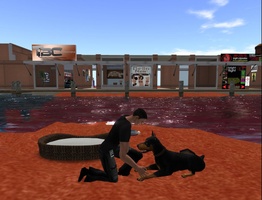 Playing with Shaka in Second Life