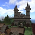 Spring Village in Old Europe in Second Life