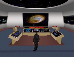 Inside Star Trek Museum of Science in Second Life