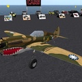 In a Curtis P40-B in Second Life