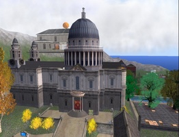 St Paul's Cathedral in Second Life