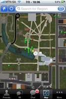 Second Life on the iPhone - Map View