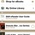 Barnes and Noble eBook Reader on iPhone