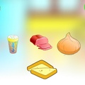 Little Cook on iPhone - Making a sandwich and choosing ingredients