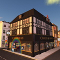 Coache and Horses Public Bar in Mayfair, London - Second Life view