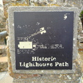 Weathered sign at Cape Point showing layout