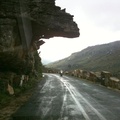 Dacre's Pulpit - Rock overhanging the road on Bain's Kloof Pass