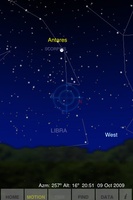 Using planetarium software on iPhone to identify stars