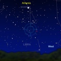 Using planetarium software on iPhone to identify stars