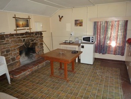 Inside Willows cottage