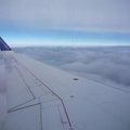 Just above the clouds