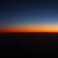 Just before sunrise en-route between Cape Town and East London