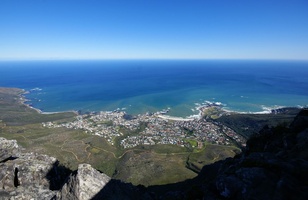 Camps Bay from Table Mountain