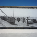 Old photo of prisoners arriving at Robben Island