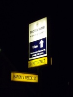 Street sign in Oudtshoorn