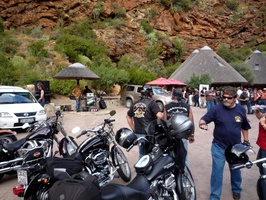 Live band entertaining us at Meiringspoort