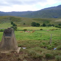 Monument and plaque next to road to Barrydale