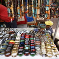 Bangles at stall on Greenmarket Square, Cape Town