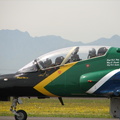 Closeup of Hawk Jet at Airshow