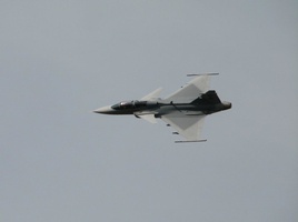 Top view of Gripen Fighter