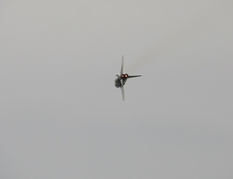 Lightning Jet turning with afterburners on