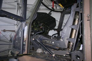 Cabin of an Oryx helicopter