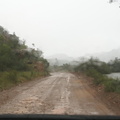 On the old road to Citrusdal with teh river rising next to us