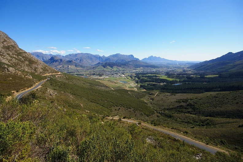 Views of of Franschhoek Valley