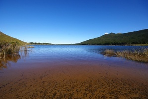 Lake between Grabouw and Villiersdorp, South Africa