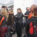 Briefing at first stop