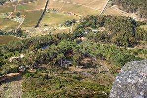 View of Constantia Nek from Eagle's Nest