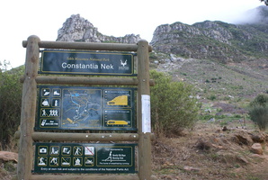 Start of Hike at Constantia Nek