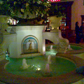 Fountain at food court at Grand West Casino (Video)
