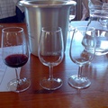 Merlot wine at wine tasting at Meerendal