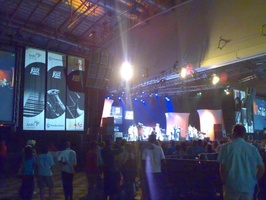 Indoor stage at Jazz Festival