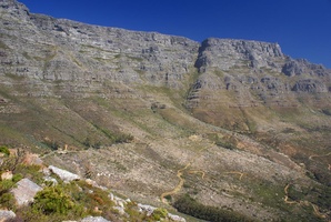 Stunning view of Table Mountain from Devil's Peak